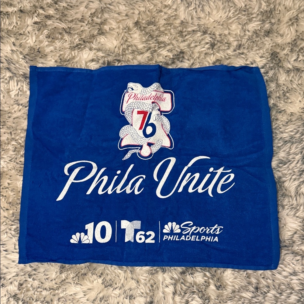 Blue Phila Unite Sports Towel